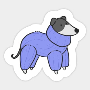 Italian greyhound Sticker